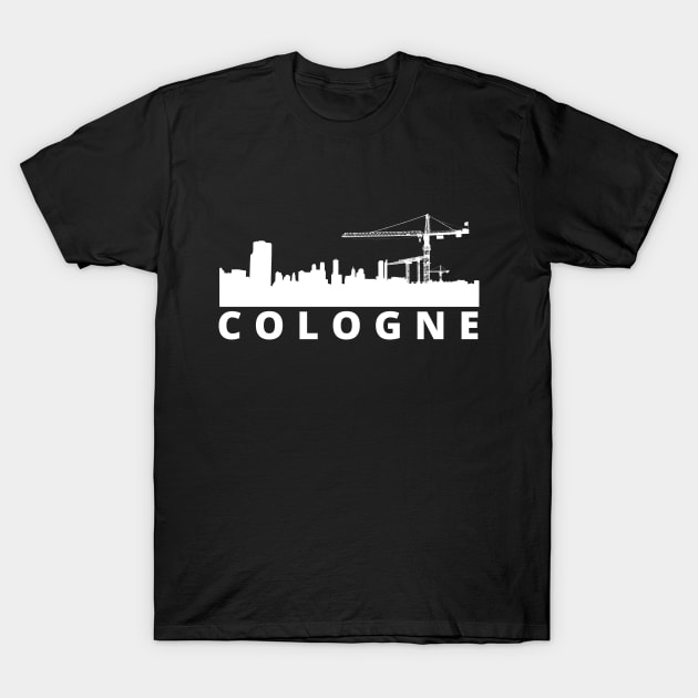 Cologne Skyline | Germany T-Shirt by Merch4Days